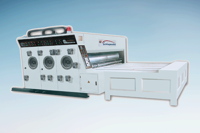 SMY-420双色印刷四联模切机